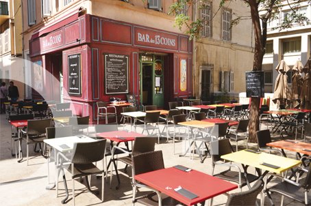 Bar des 13 coins à Marseille