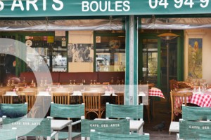 Café des Arts brasserie Saint Tropez